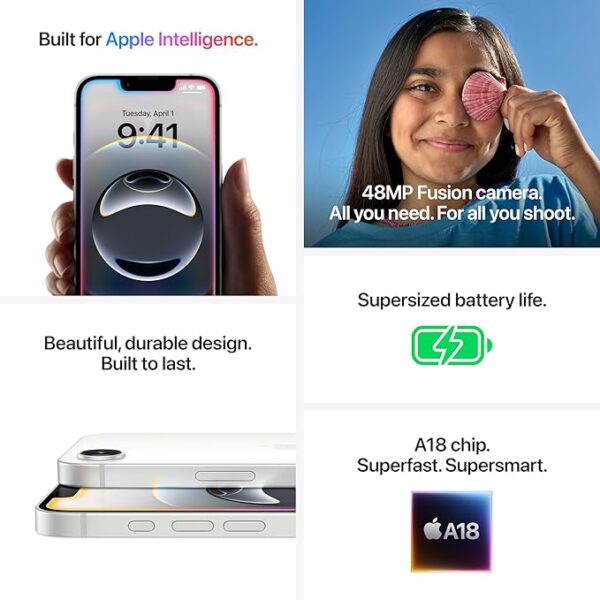 iPhone 16e 128 GB: Built for Apple Intelligence