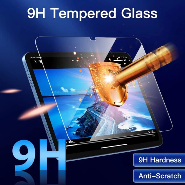 "Premium Tempered Glass Screen Protector for Tablets – High Quality, Crystal Clear Transparency."