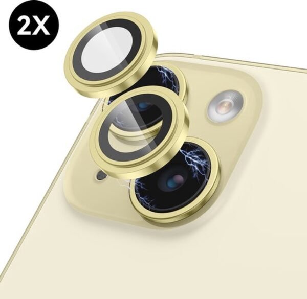Metal Ring Camera Lens Protector For iPhone 15 Series - Image 4