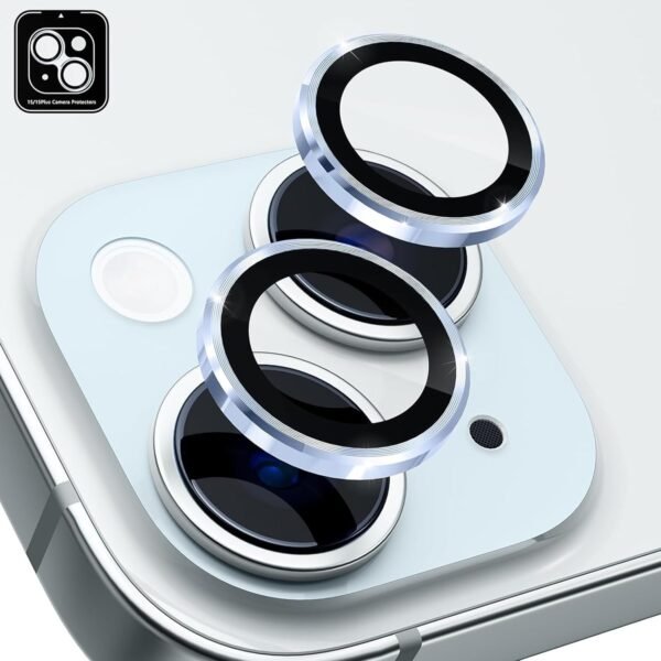 Metal Ring Camera Lens Protector For iPhone 15 Series - Image 6
