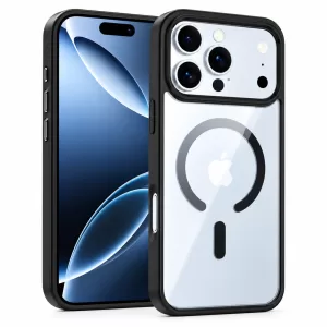 MagSafe Anti-Yellow Black Border Case for iPhone 18 Pro